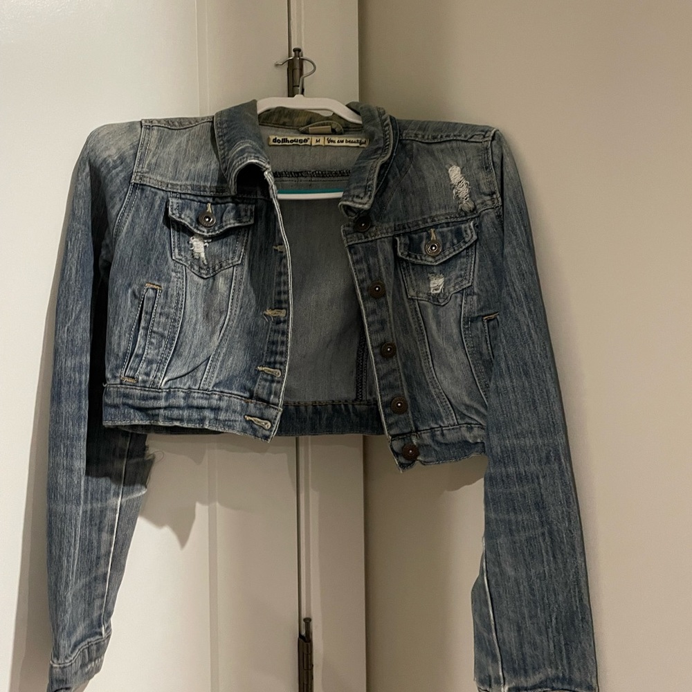 Crop Jean jacket
